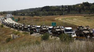 أرتال من قوات الاحتلال في طريقها للحشد على حدود غزة - (وكالات محلية)