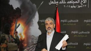 مشعل ألقى خطاباته خلال العدوان على غزة من الدوحة - الأناضول
