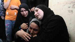 أهالي الشهداء في غزة - الأناضول