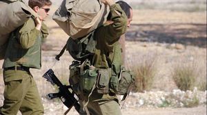 عناصر من جيش الاحتلال الإسرائيلي على تخوم غزة - ا ف ب