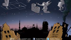 سماء غزة ليلة القدر