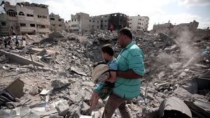 الهدنة الإنسانسة أظهرت حجم الكارثة التي حلت بقطاع غزة - الأناضول