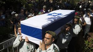 جنازة أحد الجنود القتلى في غزة - أرشيفية