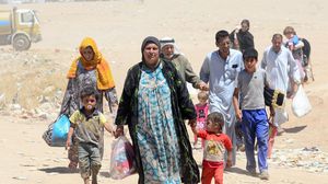 عائلات عراقية اضطرت للزوح تعاني ظروفا صعبة في المناطق المختلفة - الأناضول