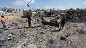 آثار الدمار جرّاء القصف الإسرائيلي - الأناضول