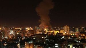 غزة تحت القصف الإسرائيلي منذ ساعات الفجر الأولى - أرشيفية