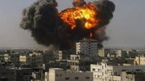 مشهد من القصف الإسرائيلي على غزة - (وكالات محلية)