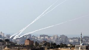 سكان مستوطنات غلاف غزة يشهدون إطلاق الصواريخ التجريبية- أرشيفية