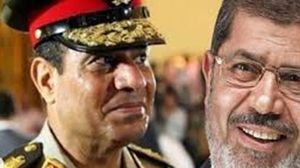 بين مرسي والسيسي - أرشيفية