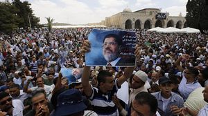 مصلون في الأقصى يهتفون لمرسي - أرشيفية