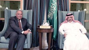 الأمير محمد بن نايف يستقبل وزير خارجية مصر سامح شكري بقصره في جدة - واس