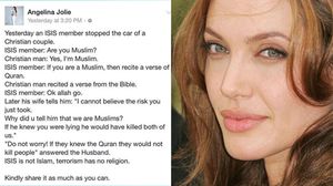 أنجلينا جولي تهاجم تنظيم الدولة وتدافع عن الاسلام - عربي21