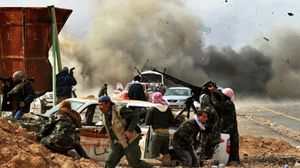 وقعت الاشتباكات في منطقة الليثي في وسط بنغازي (أرشيفية) - أ ف ب