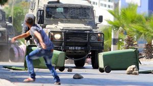 المواجهات اندلعت بين الفلسطينيين وجنود الاحتلال في مدينة دورا جنوب الخليل ـ أرشيفية