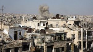 تجدد القصف الجوي على حلب - ارشيفية
