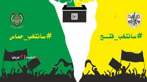 أطلق أنصار حركتي فتح وحماس هاشتاغات على مواقع التواصل للحض على انتخاب حركتهم- عربي21