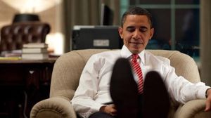 أوباما يقضي ليله ما بين نشاطات شخصية ومتابعة أعمال- التايمز