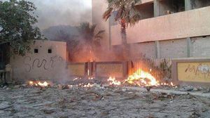 استهدفت إحدى الغارات الثلاث عمارة "شنيب" السكنية وسيارات الإسعاف- عربي21