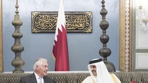 اجتماع ثلاثي قطري كويتي أمريكي بالدوحة- الديوان الأميري