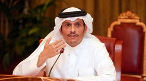 وزير الخارجية القطري: نعيش في حقبة نحتاج فيها إلى التعايش جنبا إلى جنب مع احترام سيادة الدول- أ ف ب 