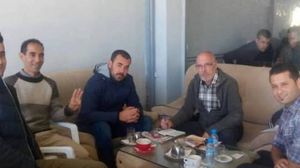 الصحافي نافازو مع قائد حراك الريف ناصر الزفزافي ورفاقه- فيسبوك
