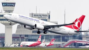 الرحلة كانت على متن الخطوط الجوية التركية وانطلقت من مطار إسطنبول- ا ف ب (أرشيفية)