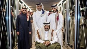 أمير قطر بعد عودته من رحلة العلاج الأولى عام 2015- الرئاسة القطرية