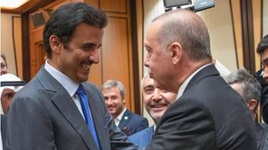 اتصال الزعيمين جاء بالتزامن مع انطلاق العملية التركية في الشمال السوري- تويتر أمير قطر