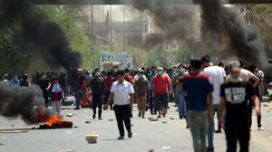 الاحتجاجات في العراق دخلت أسبوعها الثاني مع سقوط عدد من الضحايا في صفوف المتظاهرين- جيتي