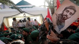جنازة مقاتلين من الحرس الثوري قتلوا في سوريا- جيتي