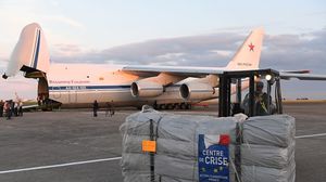 قال مسؤولون فرنسيون إن من المفترض ألا تشارك روسيا في توزيع المساعدات- جيتي