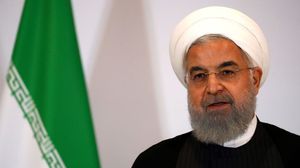 روحاني قال إن أمريكا لا يمكنها الاستمرار في سياساتها التي تنتهجها تجاه إيران- جيتي