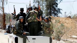 جيش النظام السوري يحاول إحراز تقدم ميداني على حساب المعارضة التي تتصدى له- جيتي