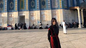 الاحتلال اعتقل الشابة إيبرو أوزكان بعد زيارتها لمدينة القدس المحتلة- تويتر 