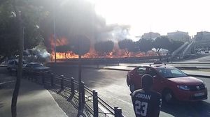 الحرائق خلفت خسائر مادية في ممتلكات المهاجرين غير القانونيين دون خسائر في الأرواح - فيسبوك