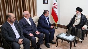 وفد الحركة التقى أمس برئيس المجلس الاستراتيجي للعلاقات الخارجية الإيرانية كمال خرازي- وكالة تسنيم