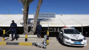 معيتيقة المطار المدني الوحيد الذي يعمل في العاصمة الليبية حاليا- جيتي