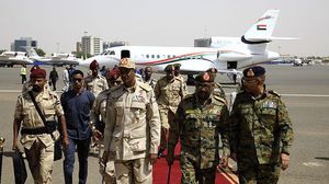 حميدتي عقب زيارته الأخيرة لإريتريا- المجلس العسكري السوداني