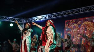 المهرجان الفني يعرض الفلكلور والموسيقى التراثية الفلسطينية‎- الأناضول