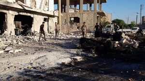 اتهمت مصادر تركية قوات سوريا الديمقراطية والوحدات الكردية بالمسؤولية عن الانفجارين- الأناضول