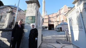 الجمعة الماضية أقيمت أول صلاة في "آيا صوفيا" بحضور الرئيس التركي رجب طيب أردوغان- الرئاسة التركية