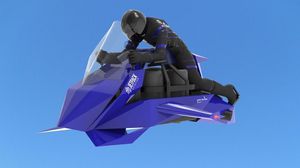 الدراجة النارية الطائرة تصل سرعتها إلى 300 ميل في الساعة، مع وجود حمولة- Jetpack Aviation