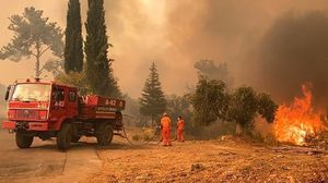 أردوغان: نعمل على إطفاء الحرائق في 1140 نقطة- جيتي