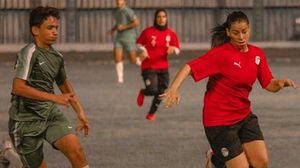 يذكر أن منتخب الكرة النسائية المصري يستعد لخوض مباريات البطولة العربية- أ ف ب
