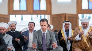 الأسد صلى عيد الأضحى في مدينة حلب- رئاسة النظام السوري على "تويتر"
