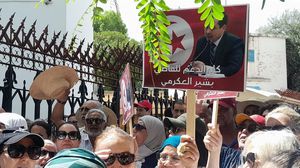 قال الأمين العام لحزب العمال حمة الهمامي: "نحن هنا للمطالبة بإطلاق سراح كل معتقل من أجل الكلمة الحرة"- عربي21