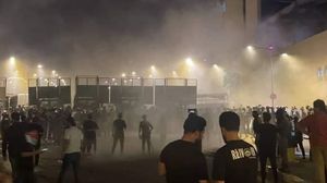 الأمن العراقي أطلق الغاز المسيل للدموع لتفريق المتظاهرين- تويتر