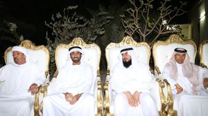 سعيد بن زايد (الثاني من اليسار) هو سادس أبناء الشيخ زايد من زوجته عائشة بنت علي الدرمكي- وام