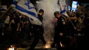  سادت حالة من الفوضى والاشتباكات بين قوات الشرطة الإسرائيلية والمتظاهرين خلال الأيام الماضية- جيتي