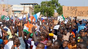 مظاهرات داعمة للانقلاب في النيجر- الأناضول